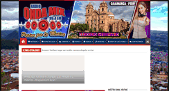 Desktop Screenshot of ondamixfm.com